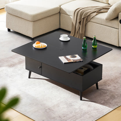 Elna Couchtisch Höhenverstellbar mit Lift-Top und Stauraum