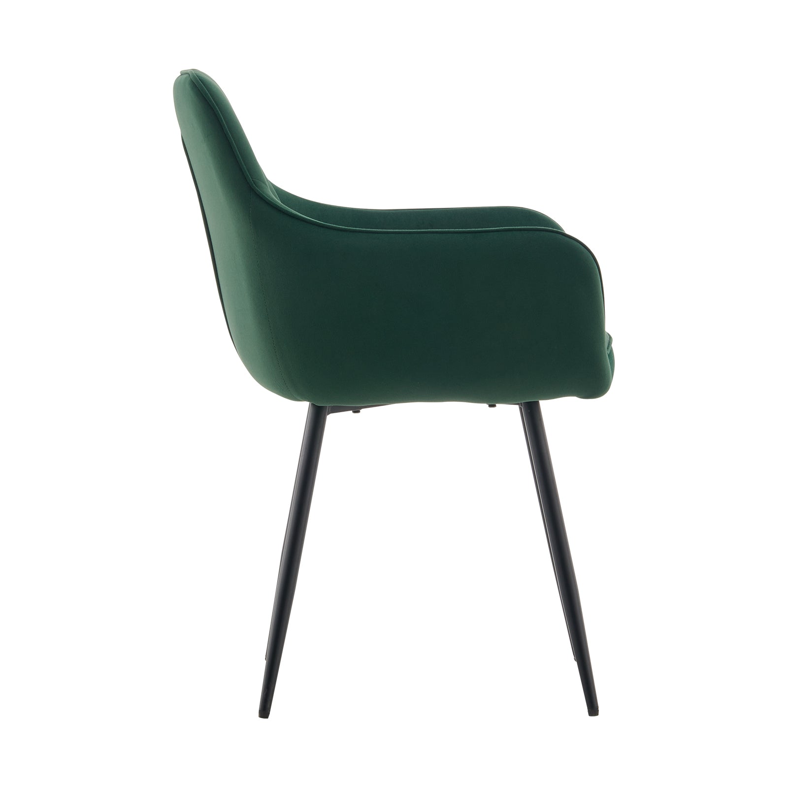 Aven Esszimmerstühle aus Samt[2er-Set]