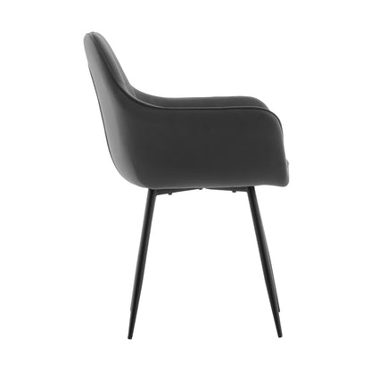 Aven Esszimmerstühle aus Samt[2er-Set]