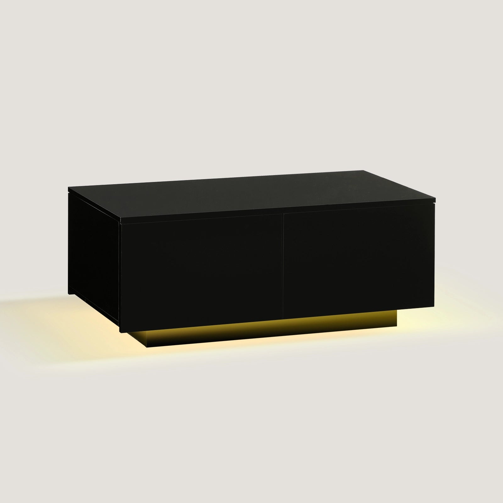 Elara Couchtisch mit LED-Beleuchtung & 4 Schubladen
