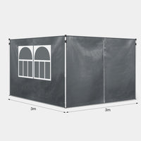 Gazebo Side Panel, Seitenwänden des Zelts [3 m x 3 m]