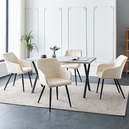 Bloor Esszimmerstühle aus Samt[2er-Set]