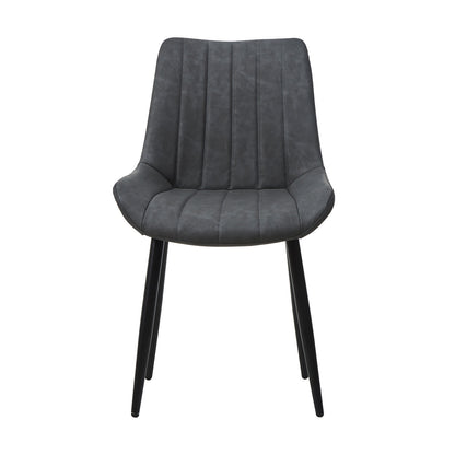 Kair Esszimmerstühle aus Kunstleder[2er-Set]