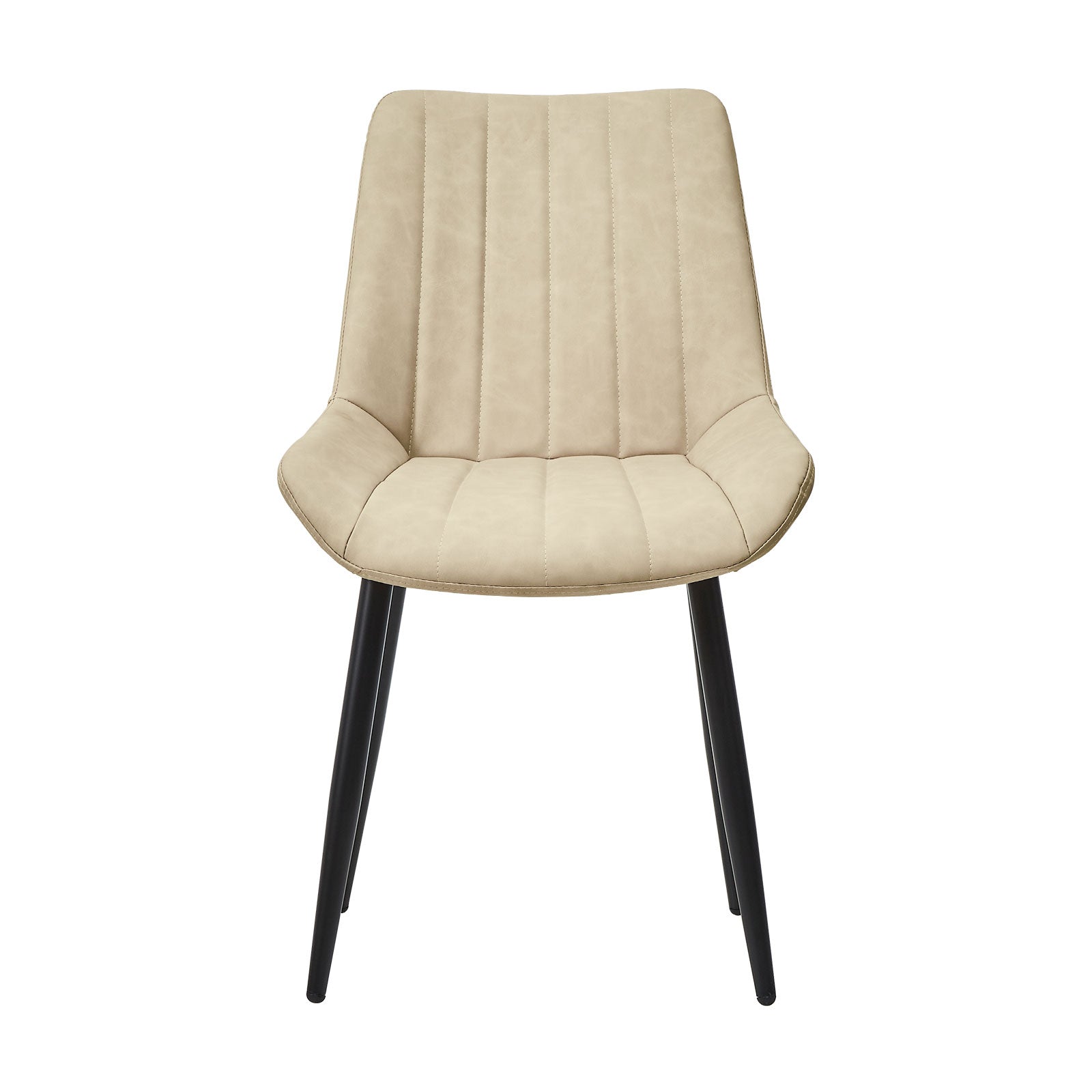 Lune Esszimmerstühle aus Kunstleder[2er-Set]