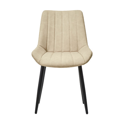 Lune Esszimmerstühle aus Kunstleder[2er-Set]