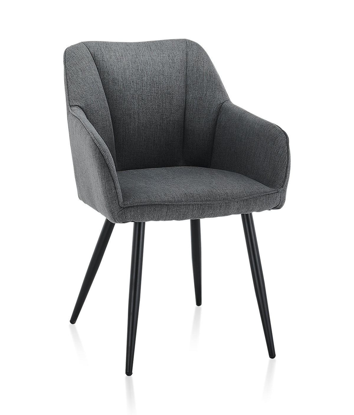 Tova Esszimmerstuhl aus Leinen[2er Set]