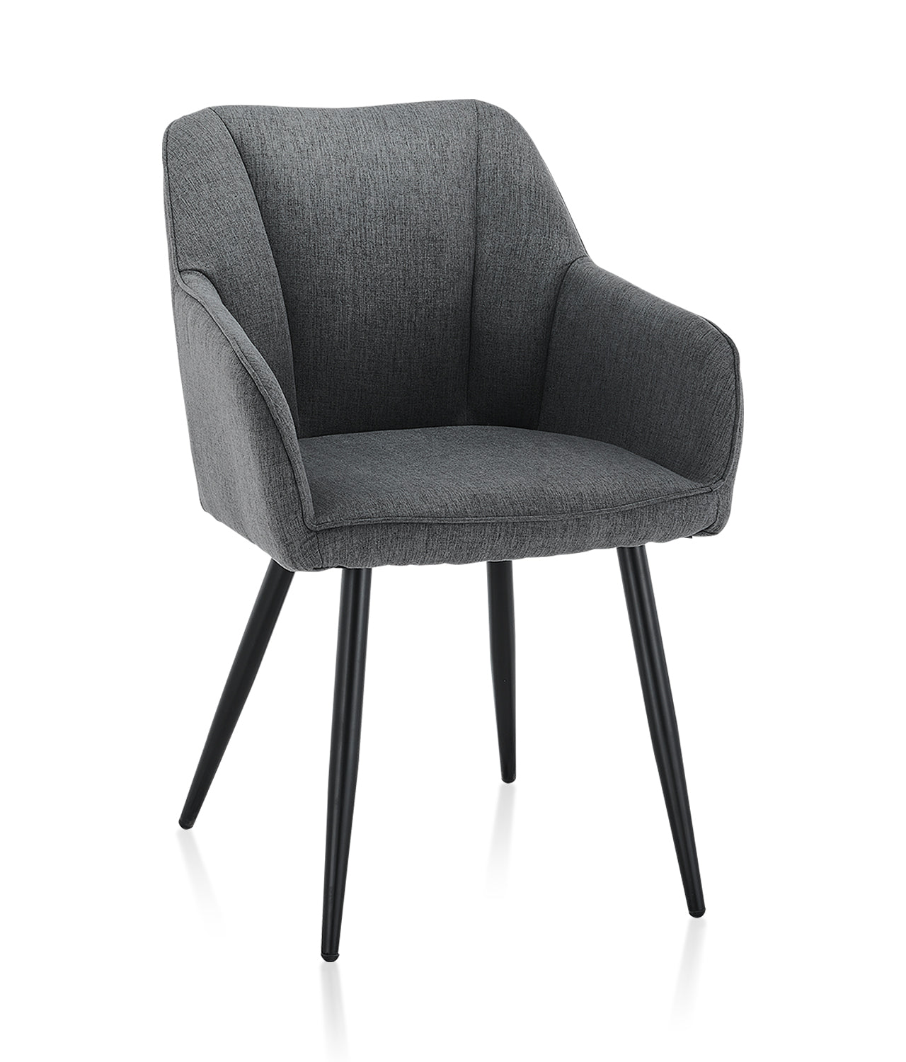 Tova Esszimmerstuhl aus Leinen[2er Set]