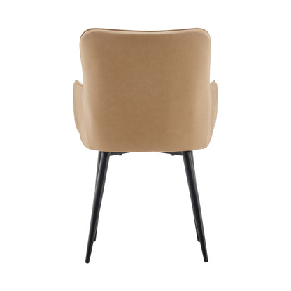 Muhsina Esszimmerstuhl aus Kunstleder[2er-Set]