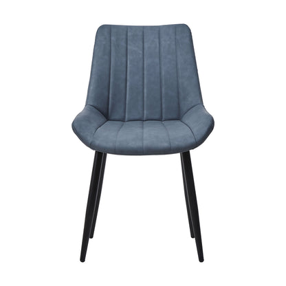 Lune Esszimmerstühle aus Kunstleder[2er-Set]