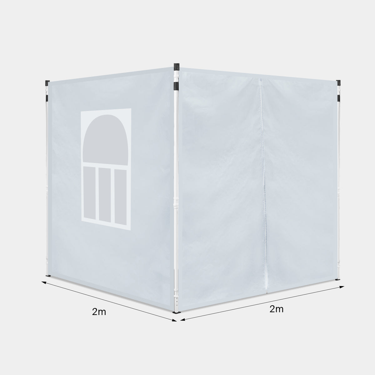 Gazebo Side Panel, Seitenwänden des Zelts [2 m x 2 m]