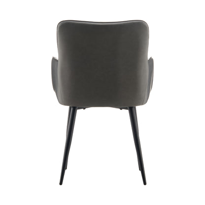 Muhsina Esszimmerstuhl aus Kunstleder[2er-Set]