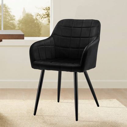 Bloor Esszimmerstühle aus Samt[2er-Set]