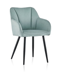 Tova Esszimmerstuhl aus Leinen[2er Set]