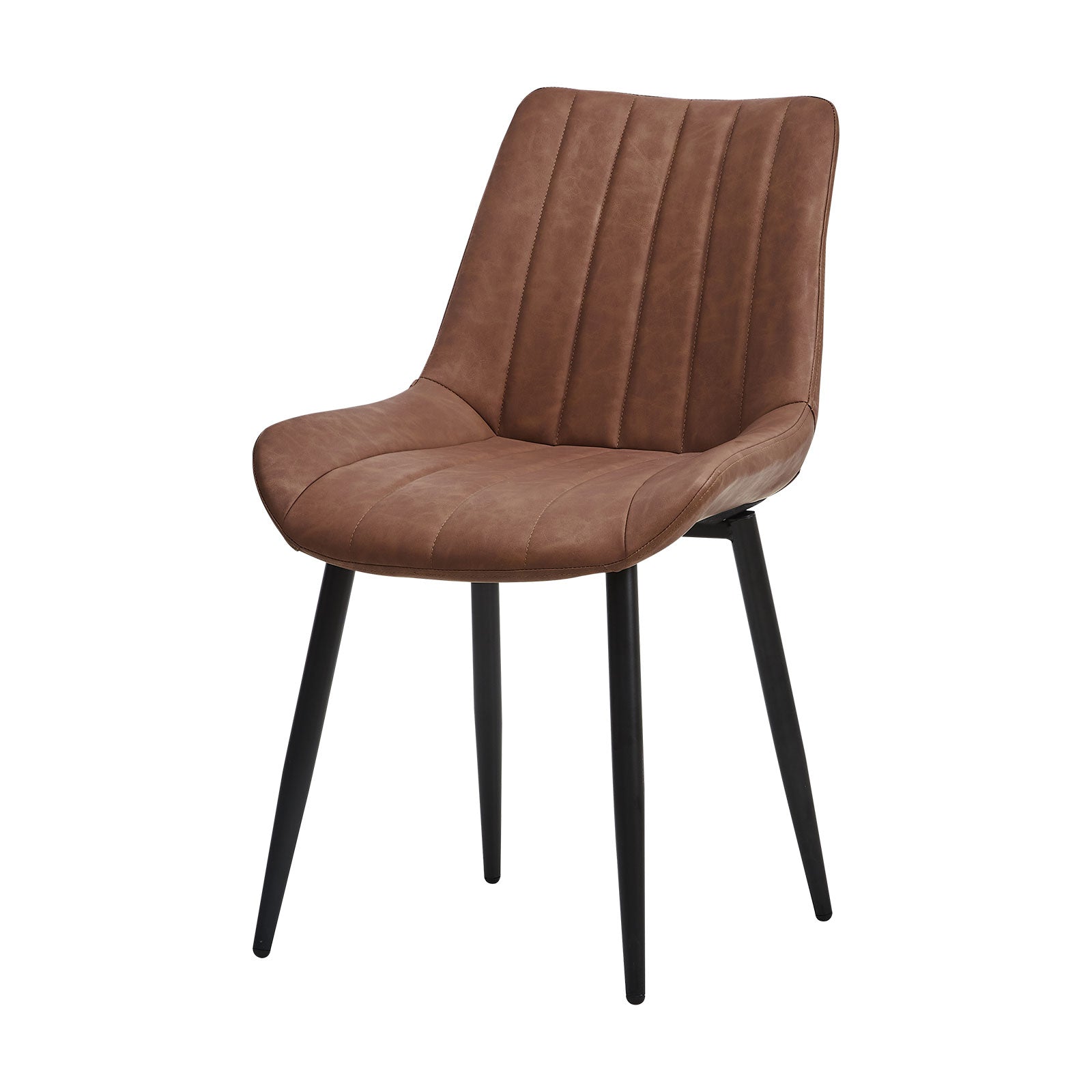 Kair Esszimmerstühle aus Kunstleder[2er-Set]