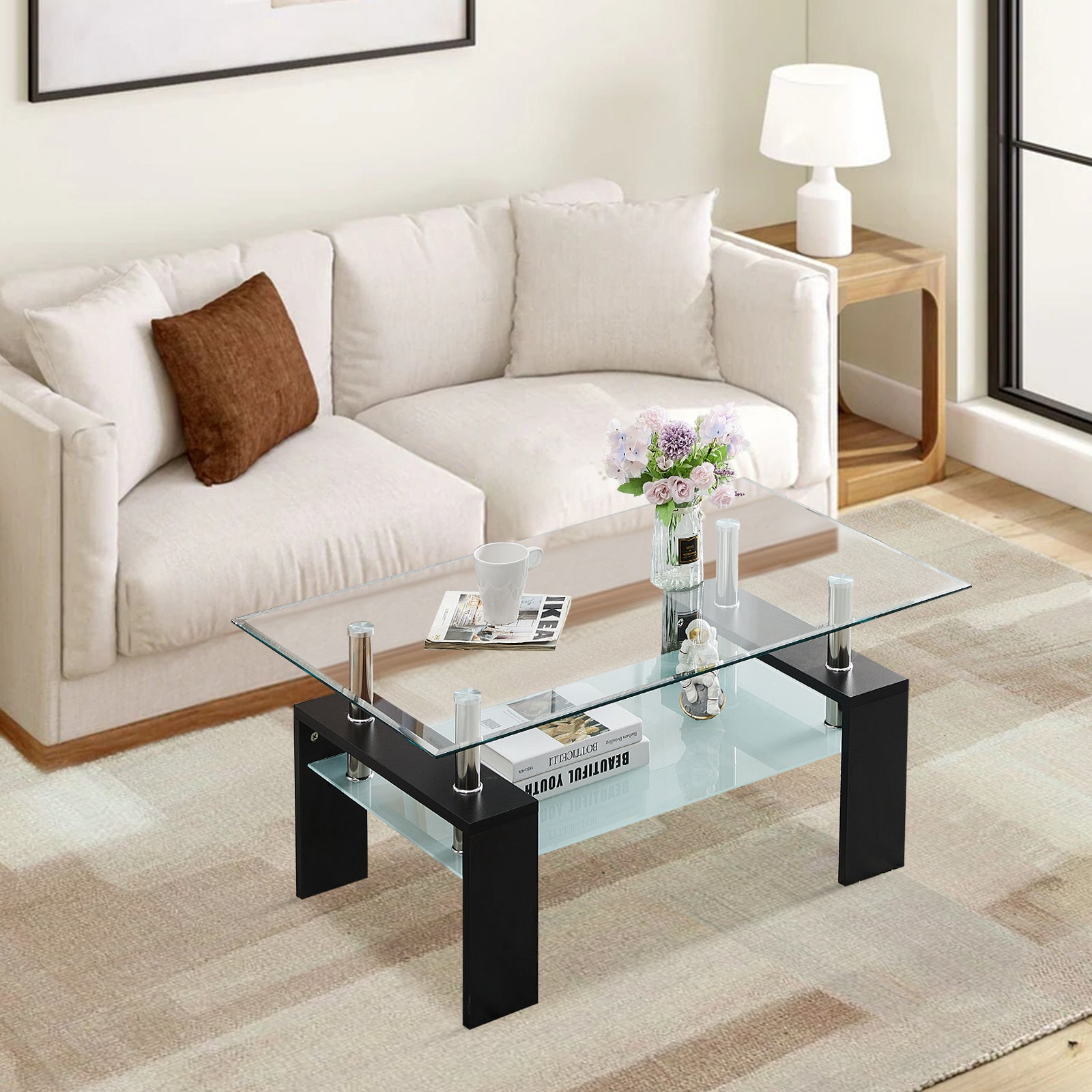 Cydney rechteckiger Couchtisch