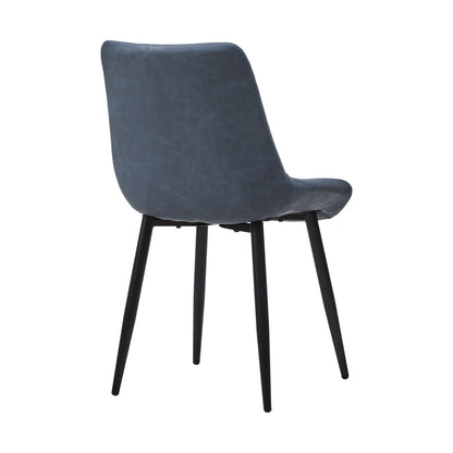 Lune Esszimmerstühle aus Kunstleder[2er-Set]