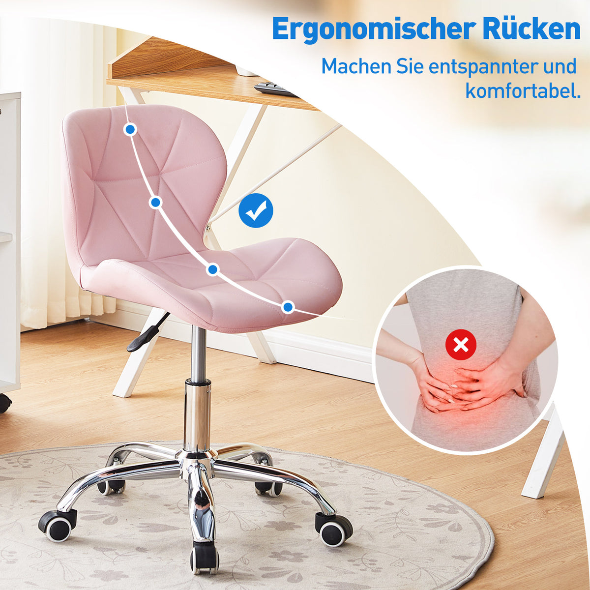 Luella Bürostuhl [Kunstleder]