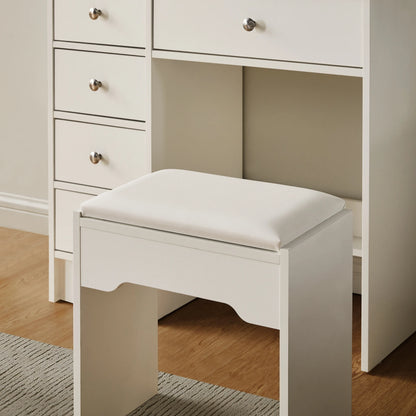 Amya Schminktisch Set mit Schiebespiegel