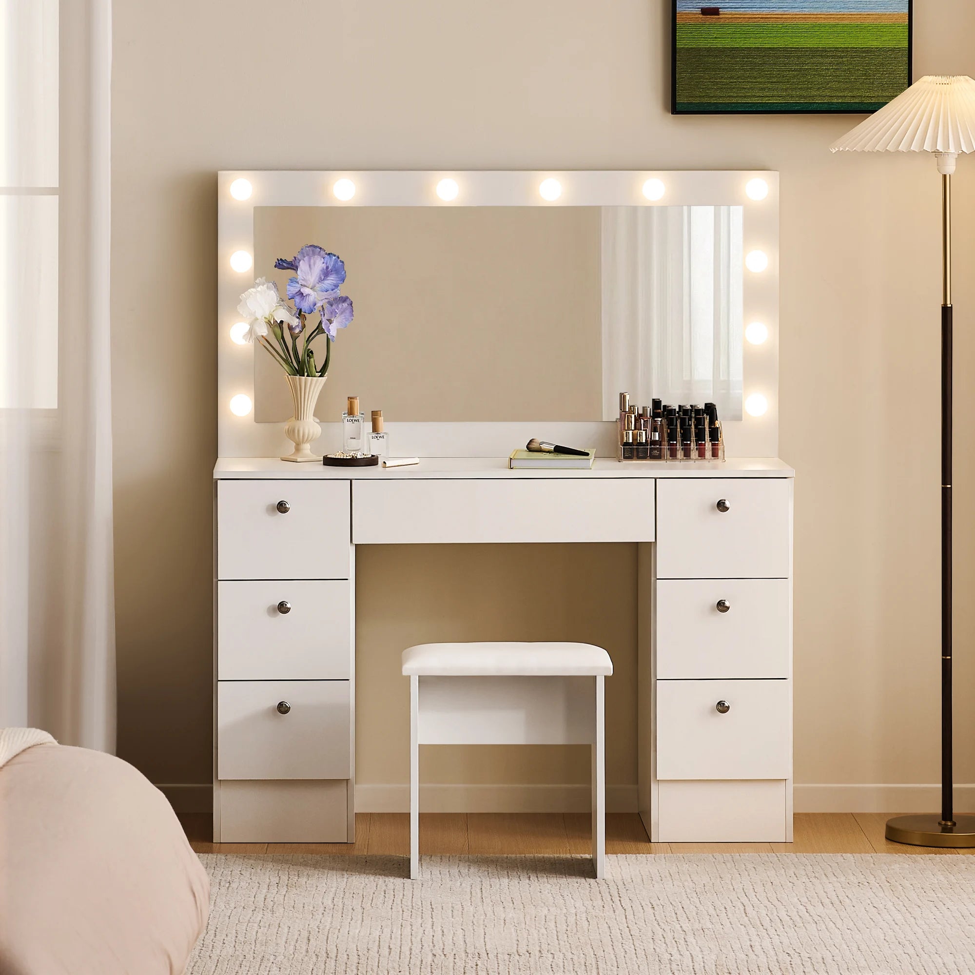 Anier Schminktisch Set