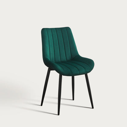 Clair Esszimmerstühle aus Samt