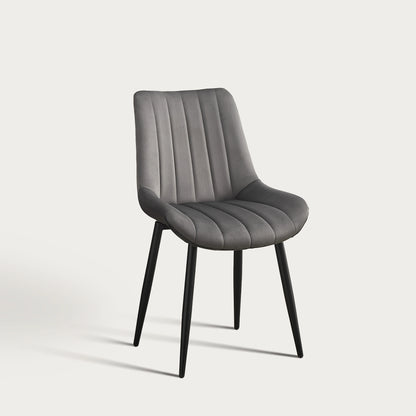 Clair Esszimmerstühle aus Samt