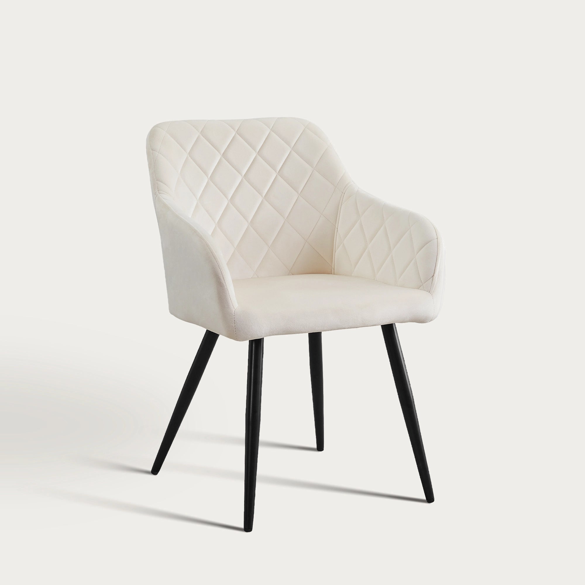 Moree Esszimmerstühle aus Samt mit Diamant-Steppung