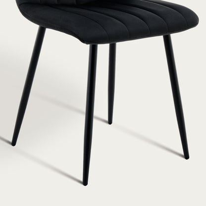 Christie Esszimmerstühle aus Samt