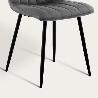 Christie Esszimmerstühle aus Samt