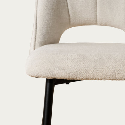 Evo Esszimmerstuhl aus Leinen[2er-Set]