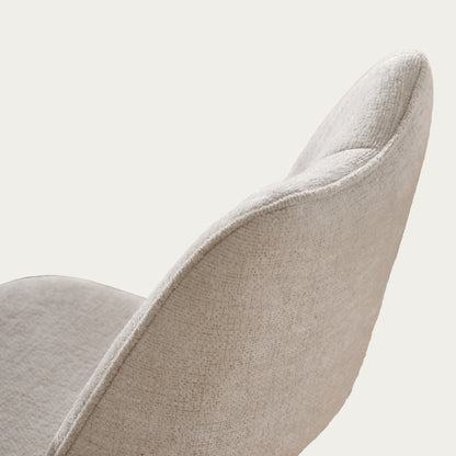 Evo Esszimmerstuhl aus Leinen[2er-Set]