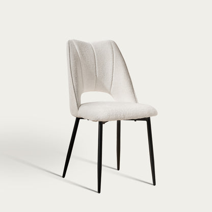 Evo Esszimmerstuhl aus Leinen[2er-Set]