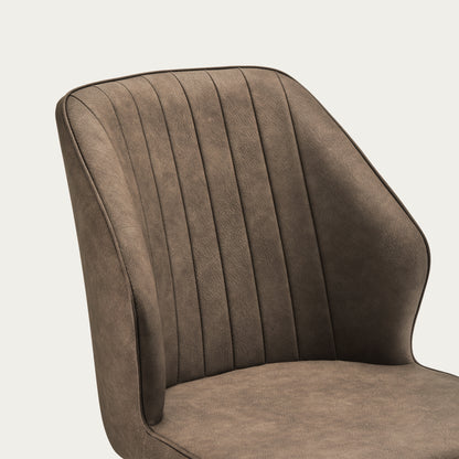 Danforth Esszimmerstühle aus Kunstleder[2er-Set]