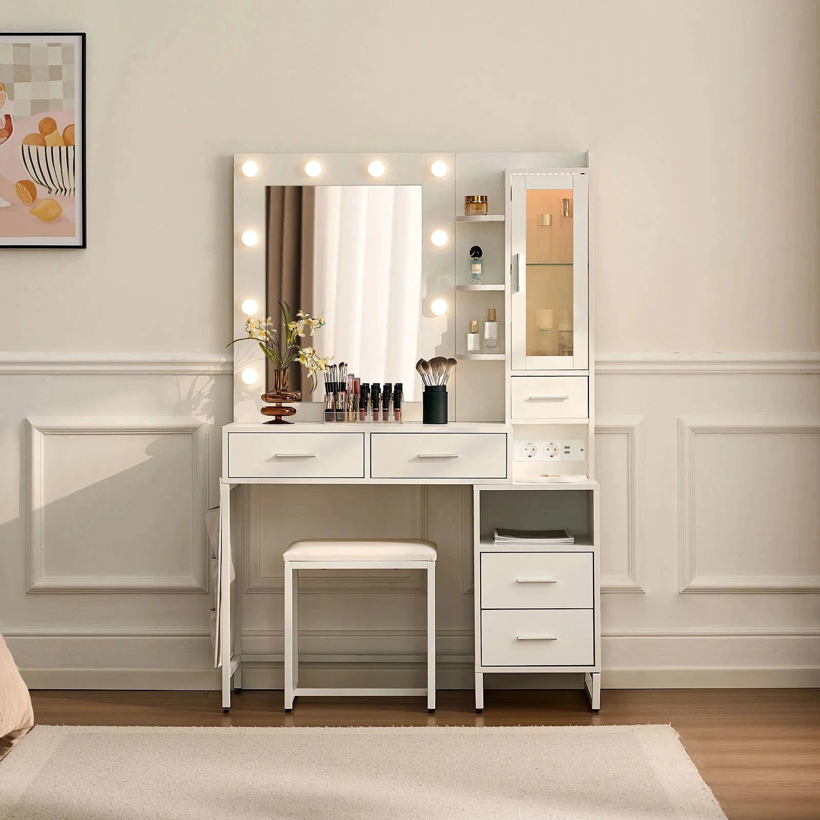 Cerina Schminktisch Set