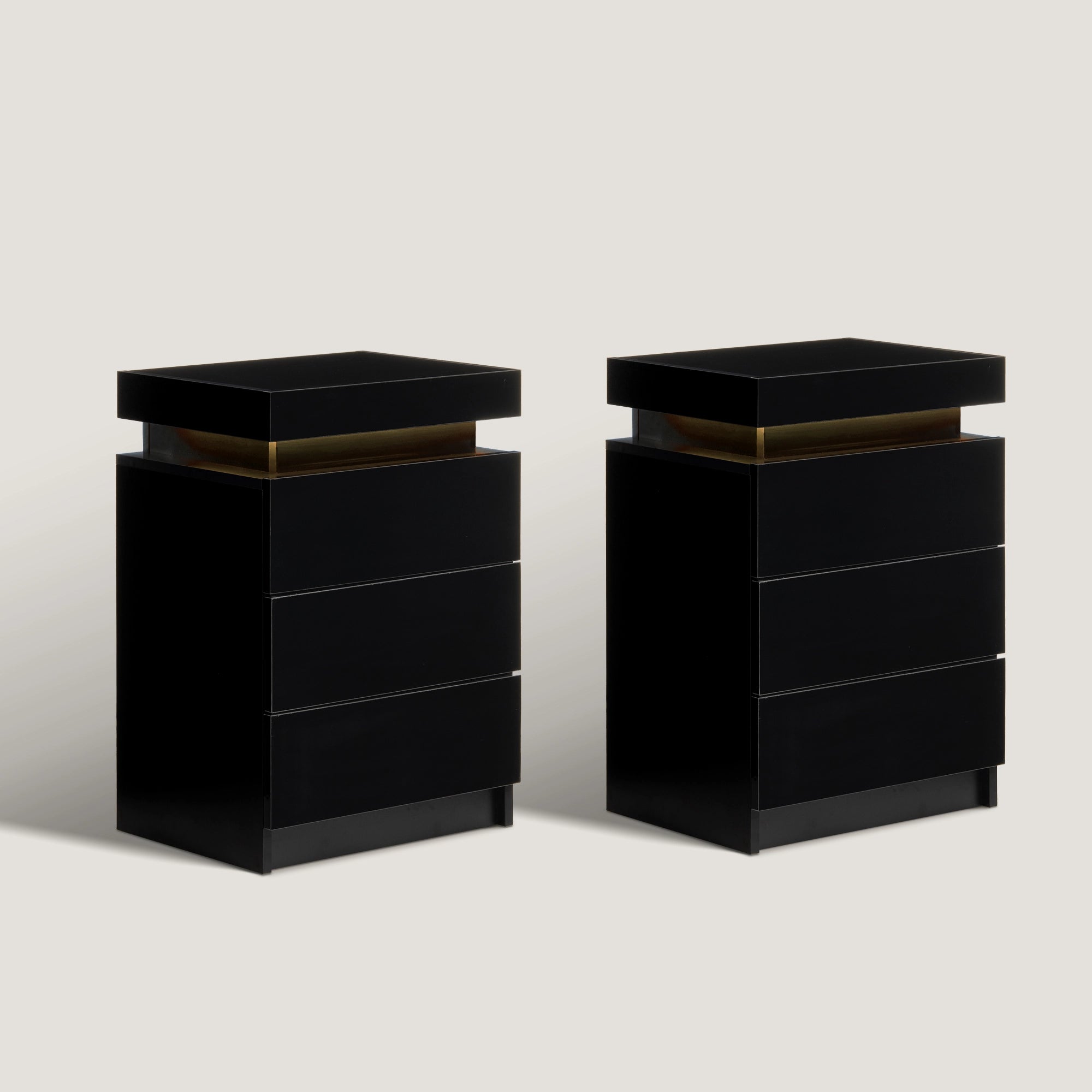 Kumar Nachttisch mit LED-Licht