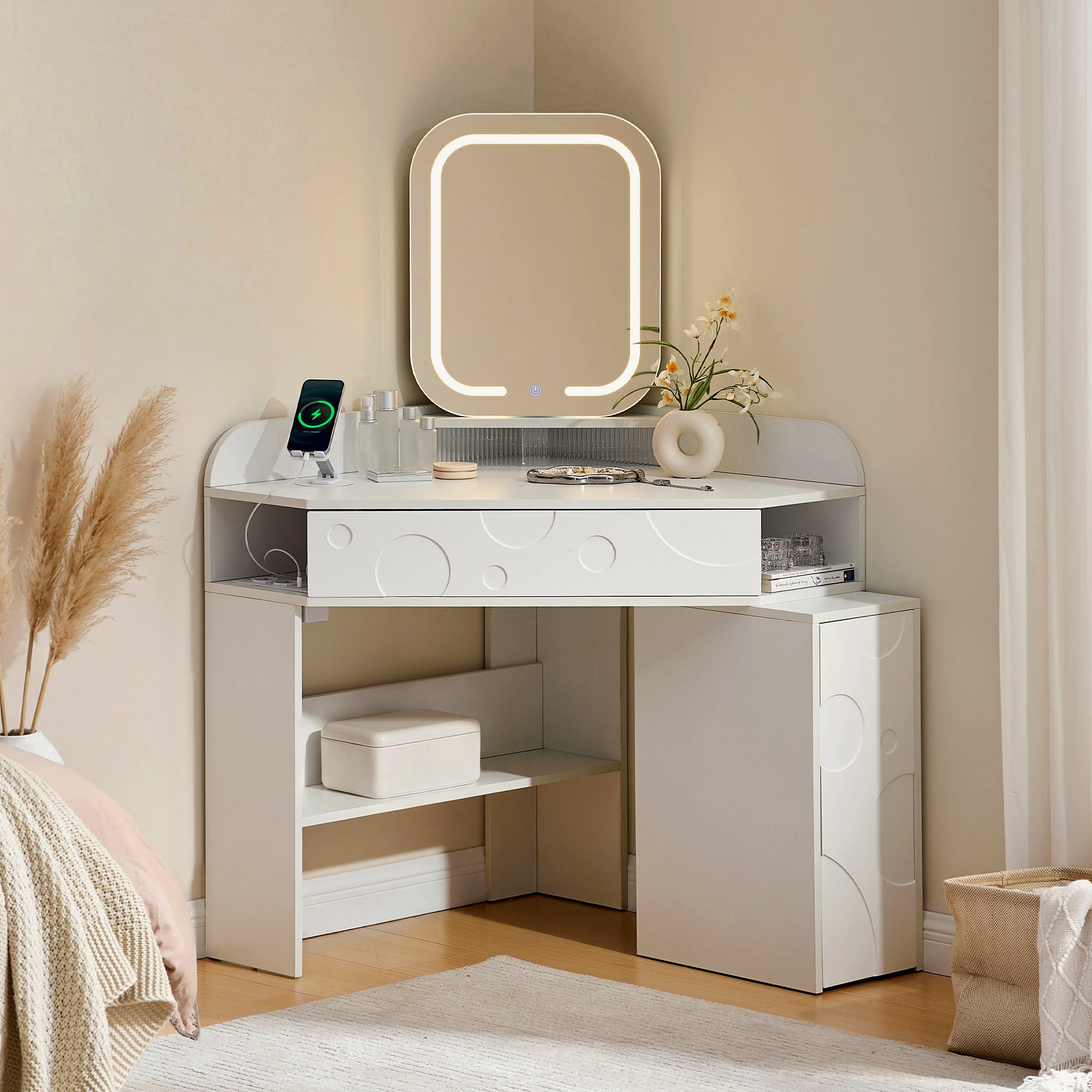 Froma Eck-Schminktisch