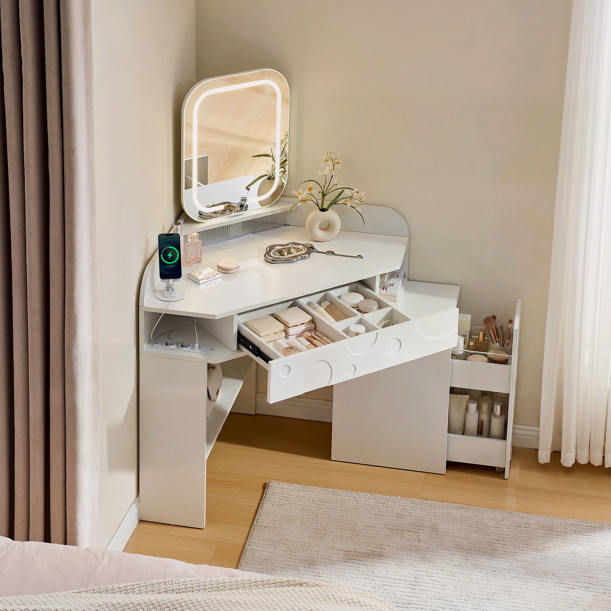 Froma Eck-Schminktisch