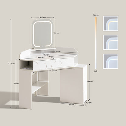 Froma Eck-Schminktisch