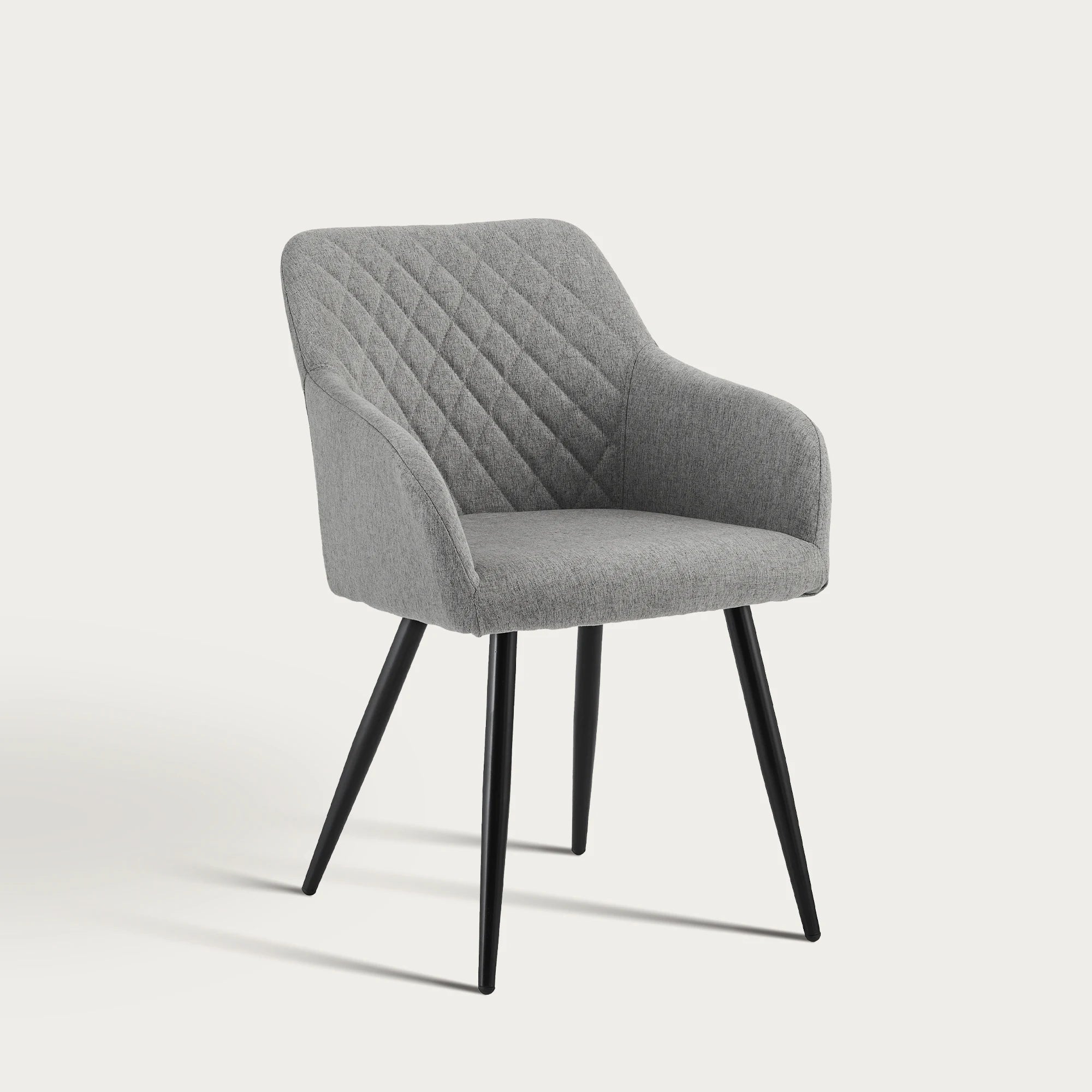 Lumes Esszimmerstühle aus Leinen[2er-Set]