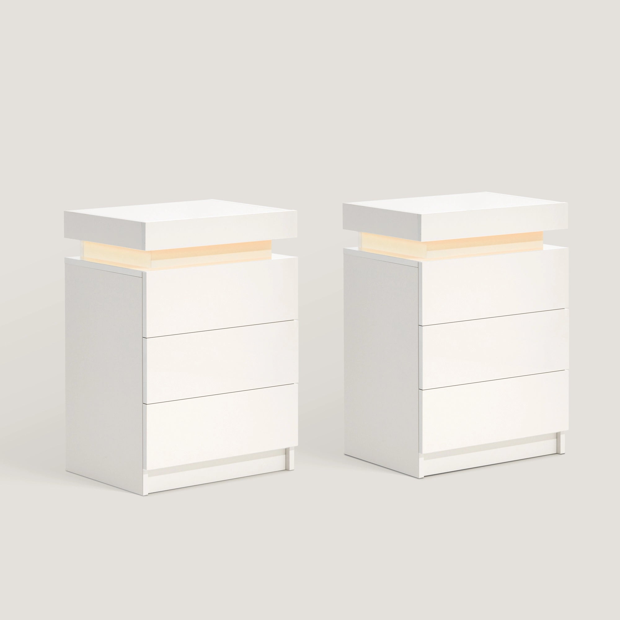 Kumar Nachttisch mit LED-Licht