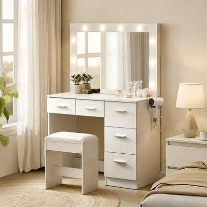 LUMARO Schminktisch Set