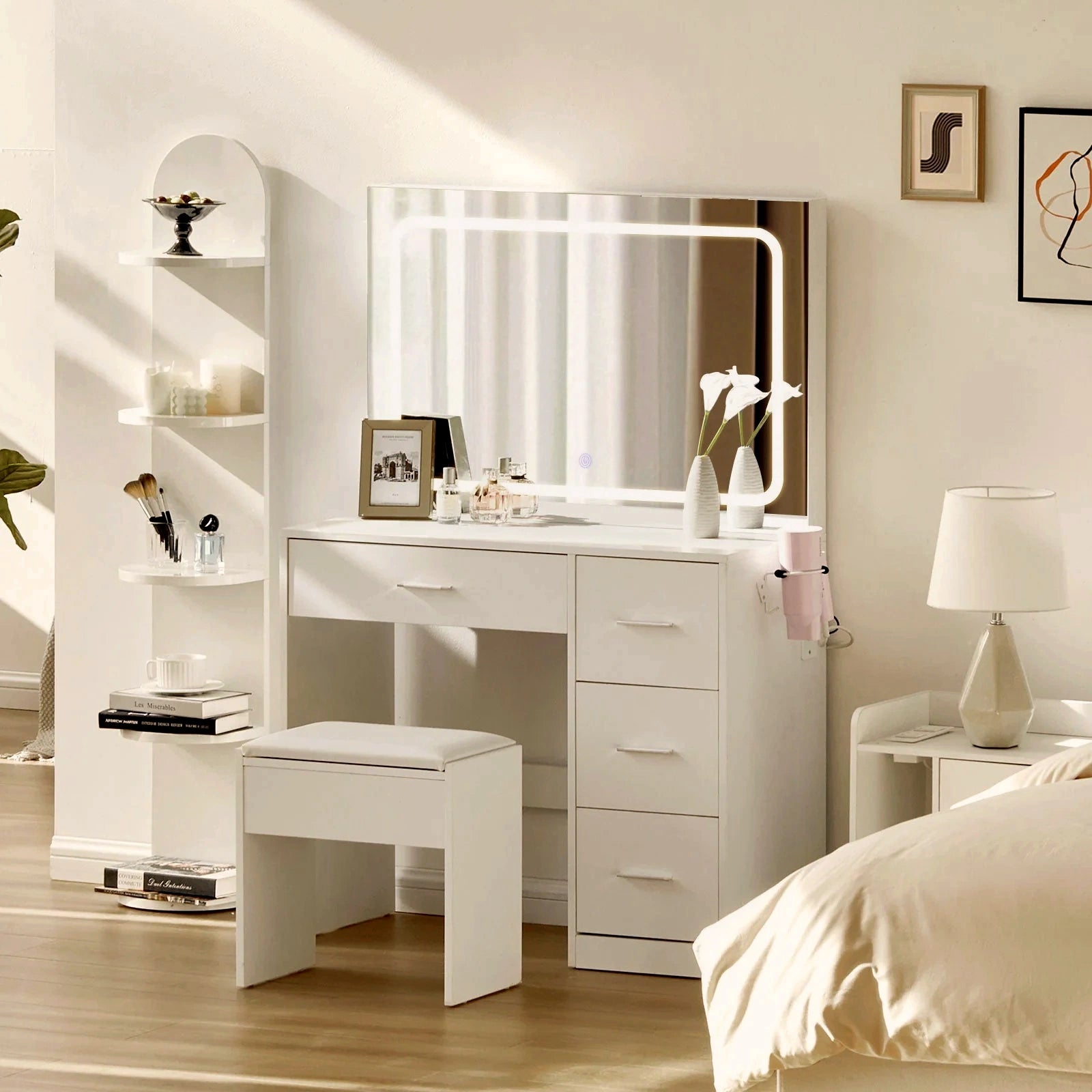 Luna Schminktisch Set