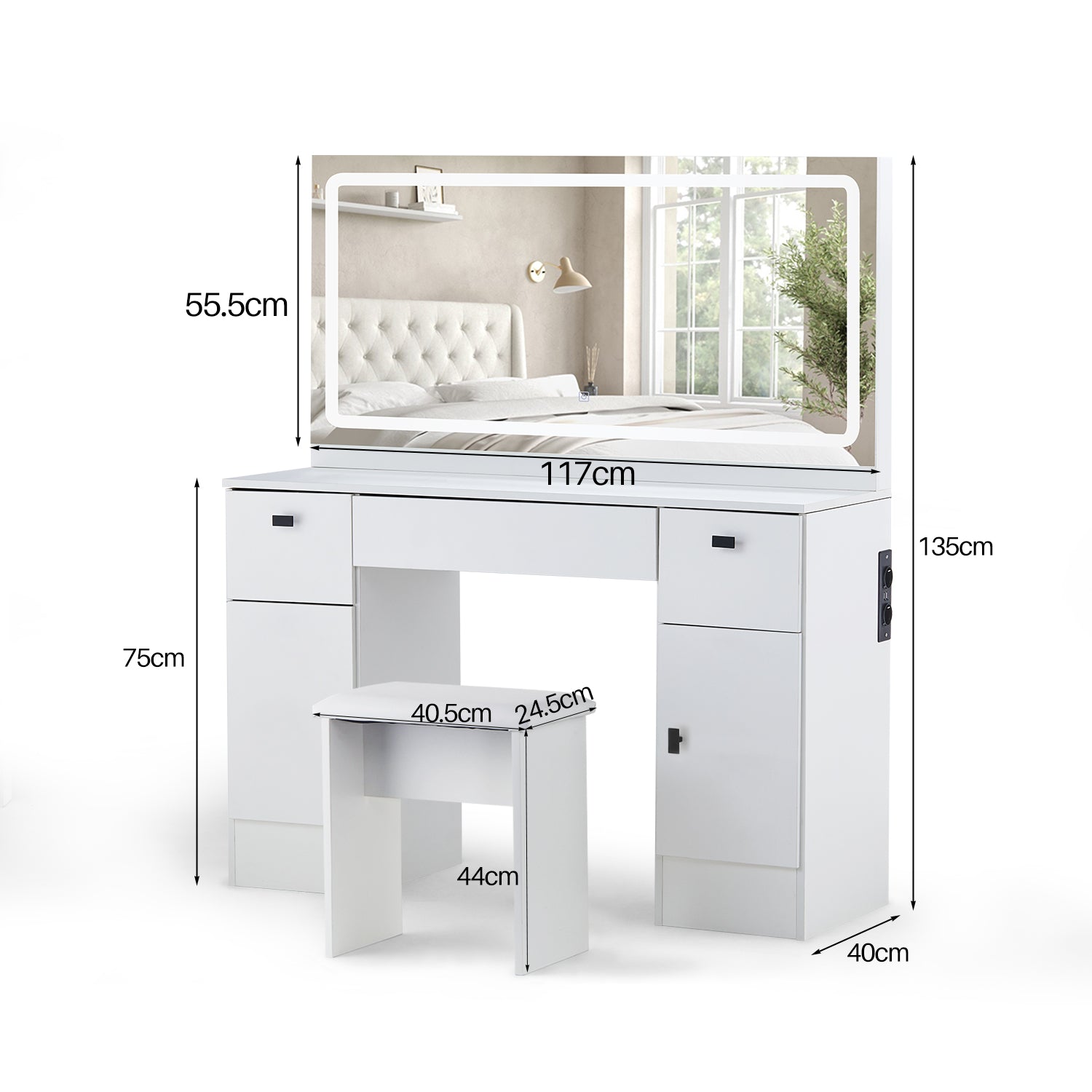 Manor Schminktisch Set