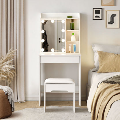 Mona Schminktisch Set mit Schiebespiegel