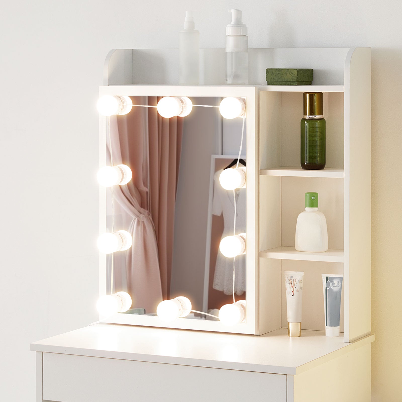 Mona Schminktisch Set mit Schiebespiegel