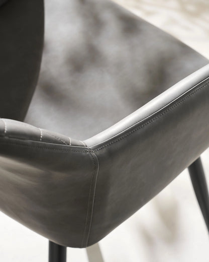 Moree Armlehnstuhle aus Kunstleder