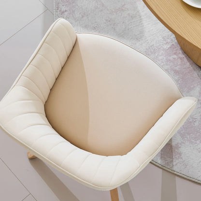 Aven Esszimmerstuhl aus Samt mit Drehbarer