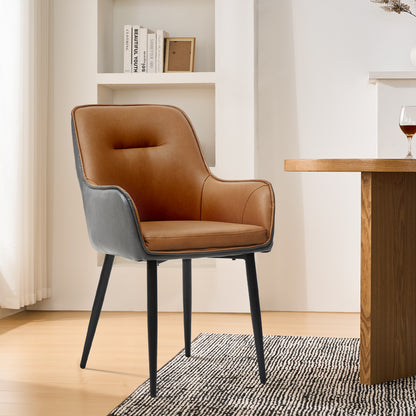 Maxine Esszimmerstühle aus Kunstleder[2er-Set]