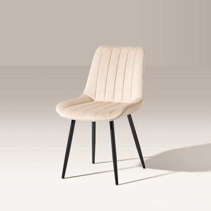 Clair Esszimmerstühle aus Samt