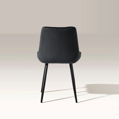 Clair Esszimmerstühle aus Samt