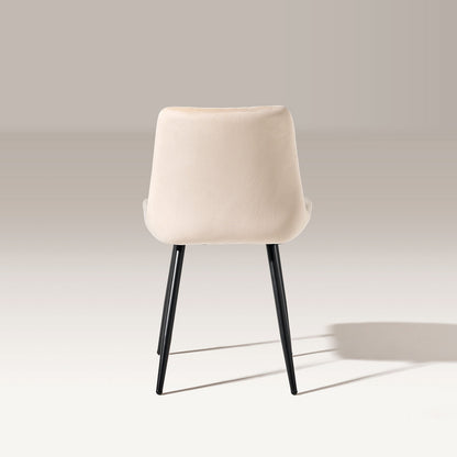 Clair Esszimmerstühle aus Samt